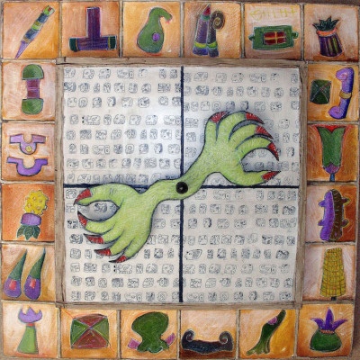 Mayan Gameboard | 24" x 24" x 5"