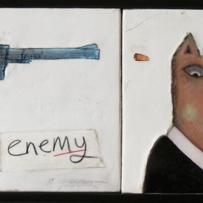 "My Enemy", 21" x 11"