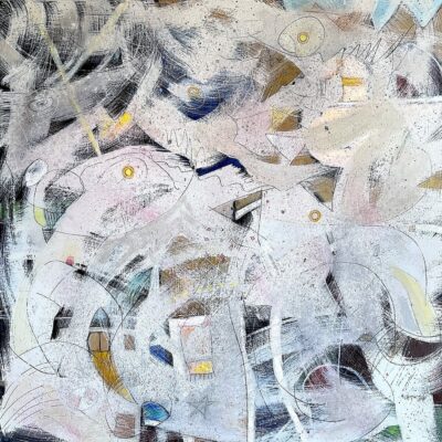 "Fluid Movement" 4'x4'