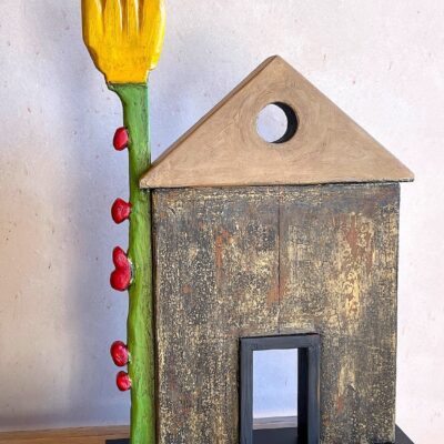 "Old House #3"   12”w x 43”d x 19”h