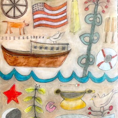 "Shelby County" 27”w x 34”h
